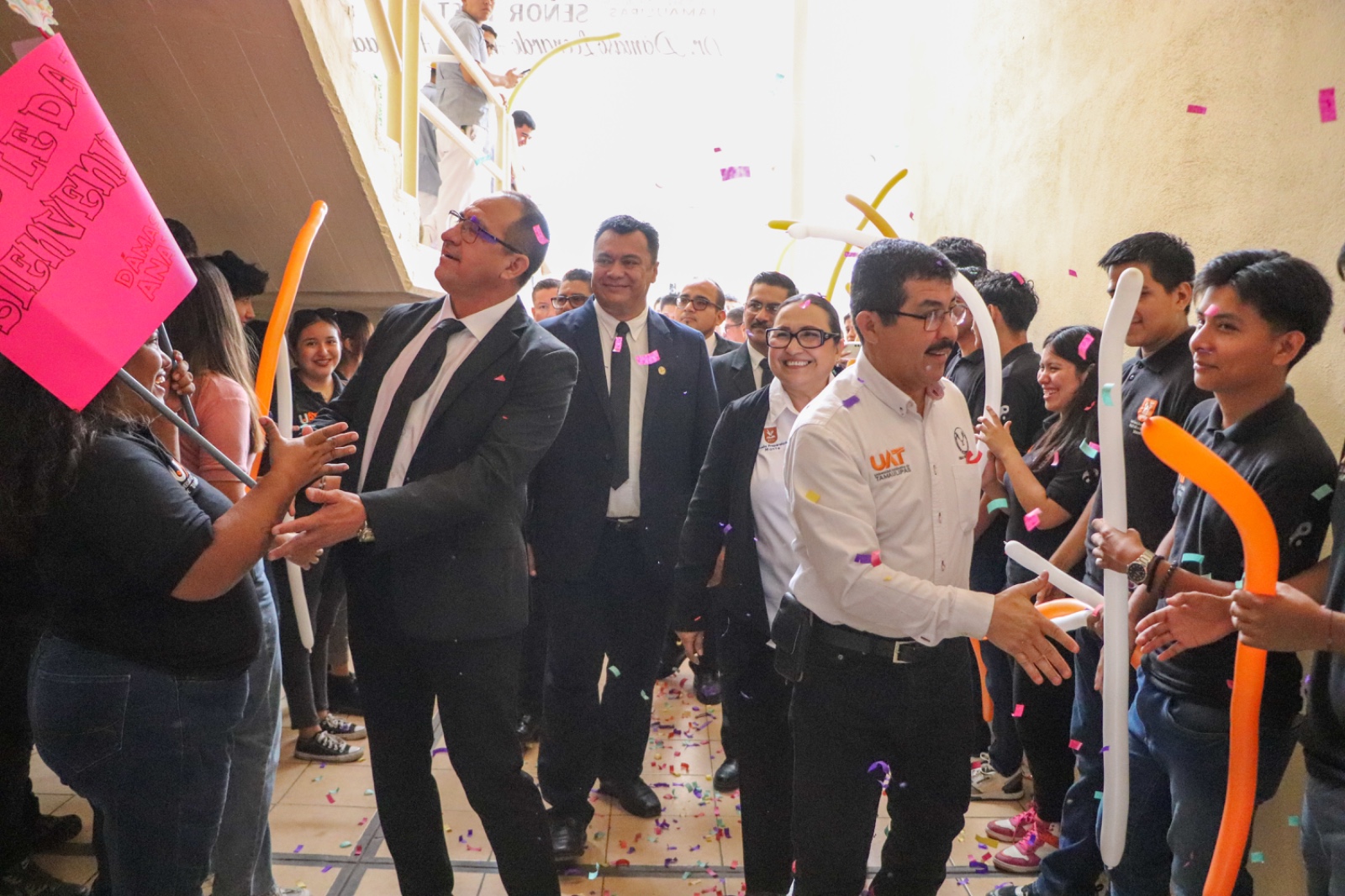 Rector de la UAT entrega nombramientos a nuevos directivos de la UAM Mante