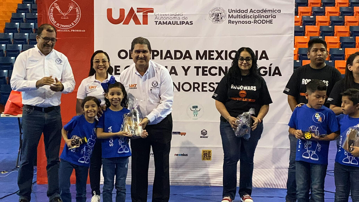 Destaca la UAT en Olimpiada Mexicana de Ciencia y Tecnología