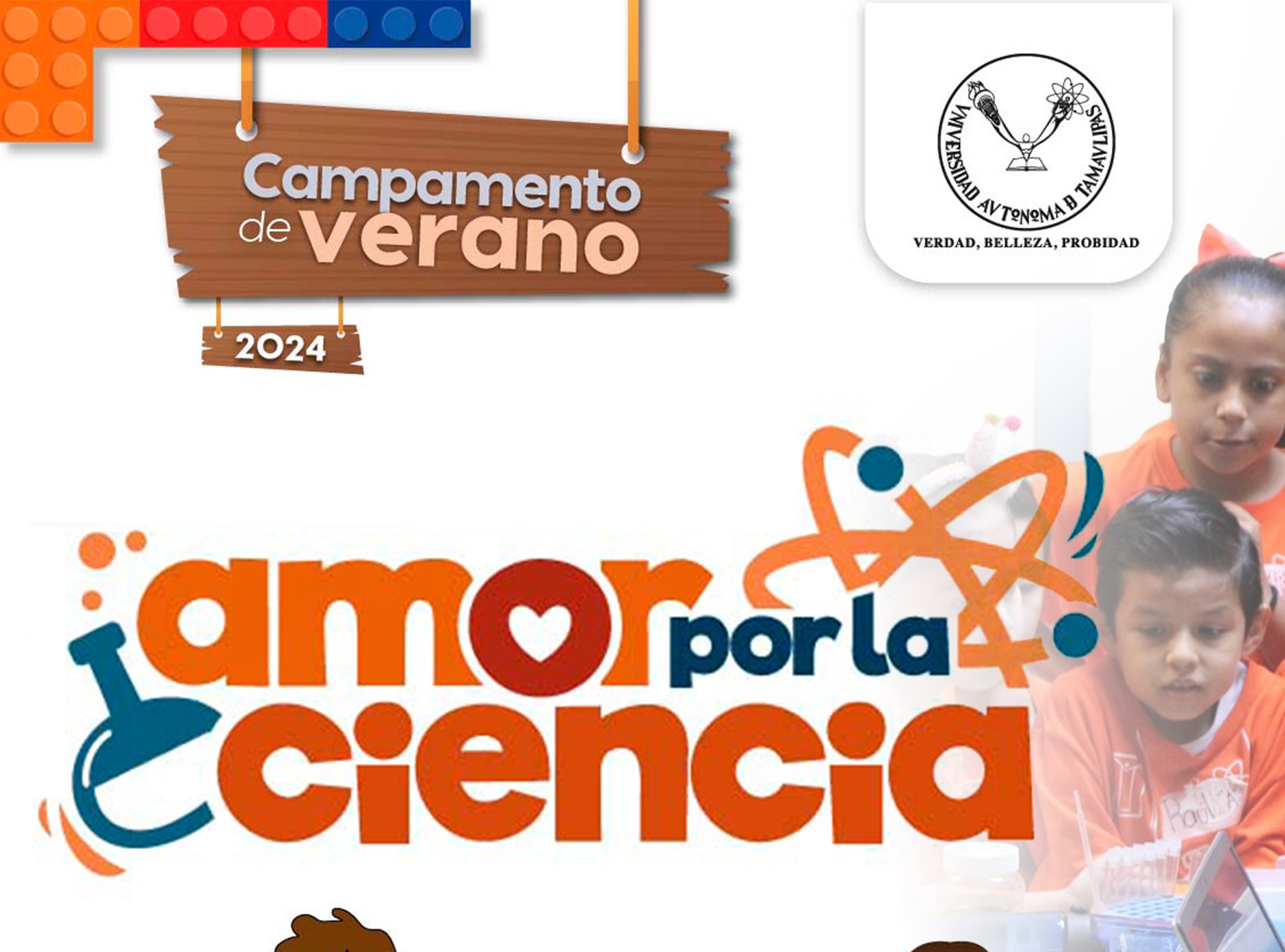 Organiza la UAT campamento de verano científico infantil “Amor por la ciencia”
