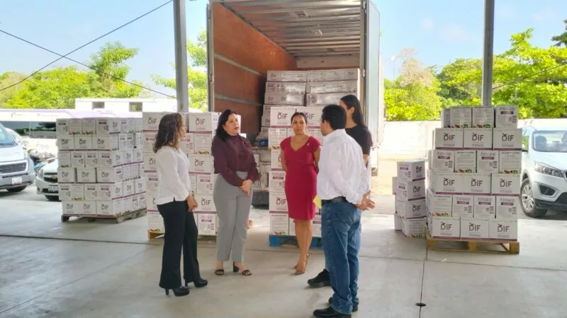 Activa Gobierno de Patty Chio programa alimentario del DIF