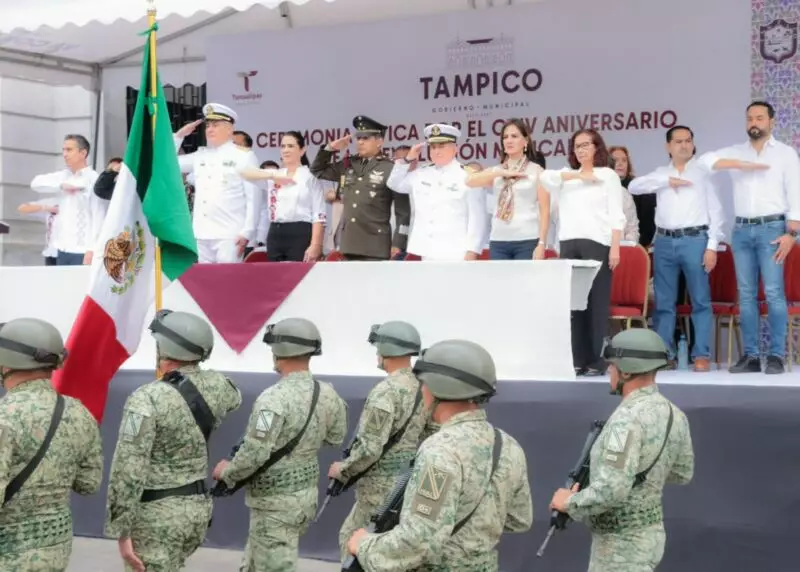 Celebra Tampico CXIV Aniversario de la Revolución Mexicana con Espectacular Desfile