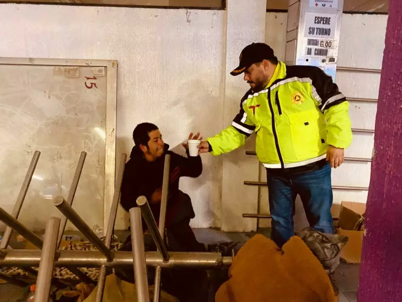 Atiende Protección Civil Tamaulipas a personas vulnerables ante bajas temperaturas