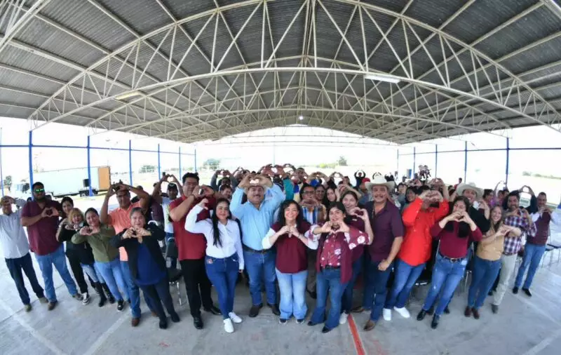 Con Olga Sosa el pueblo de Gómez Farías refrenda que son tiempos de transformación
