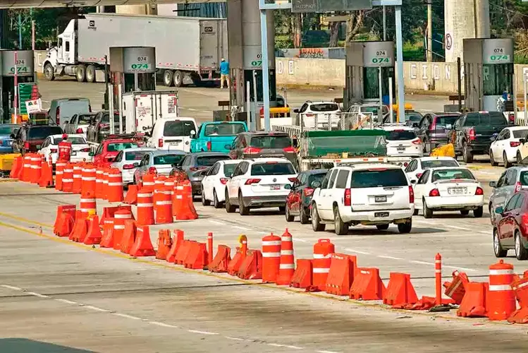 Baja aforo en vías de zonas violentas