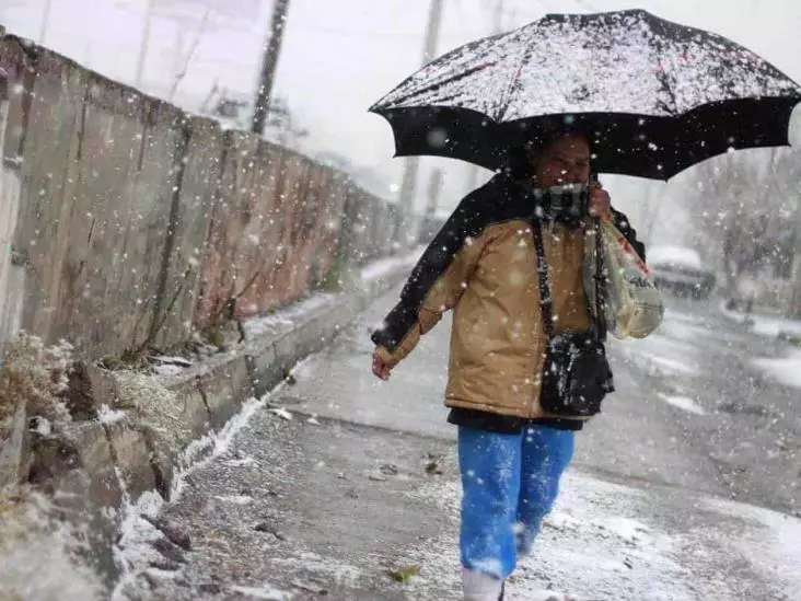 SMN alerta que el frente frío 24 ocasionará lluvias y caída de nieve