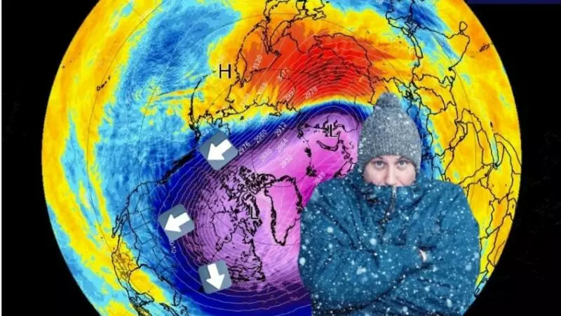 Vórtice Polar «empujará» frío a México durante dos semanas más