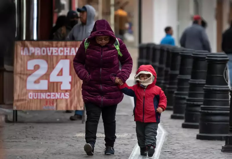 Masa de aire polar provocará bajas temperaturas en el norte del país