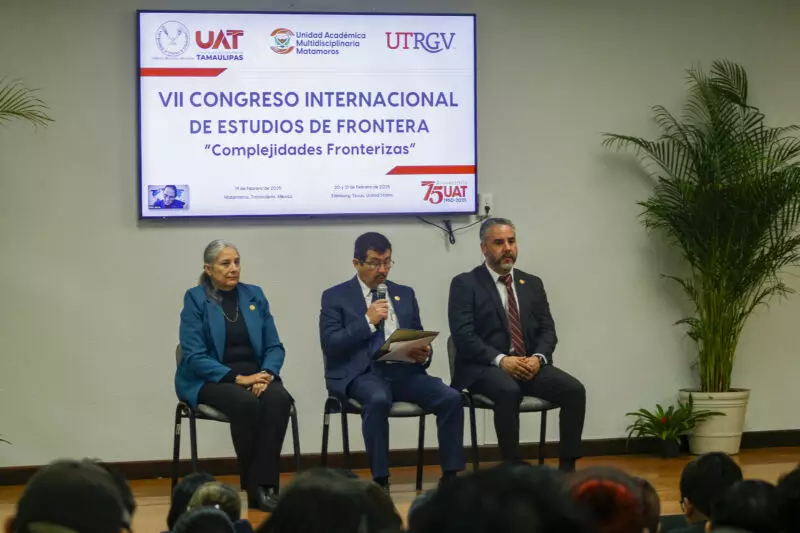 Rector de la UAT inaugura congreso especializado en estudios de frontera