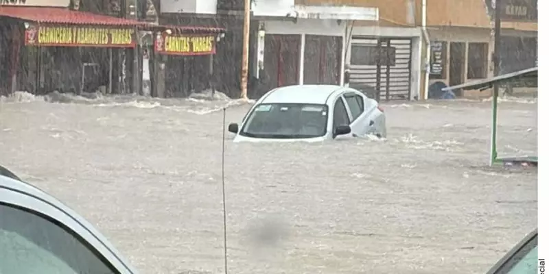 Reynosa bajo el agua; activan plan para apoyar a población afectada por las inundaciones