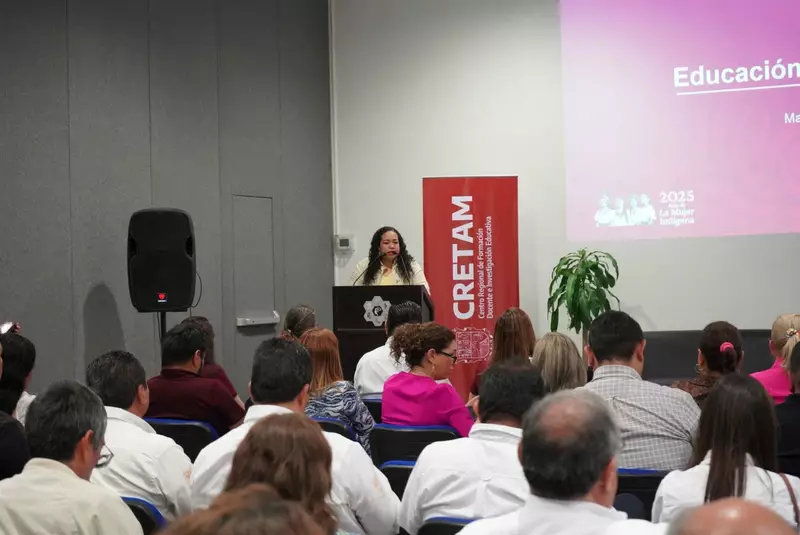Presenta CRETAM conferencia “Educación sin Fronteras” en Reynosa y Victoria