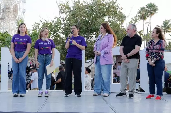 Mónica Villarreal reafirma apoyo al desarrollo económico femenino