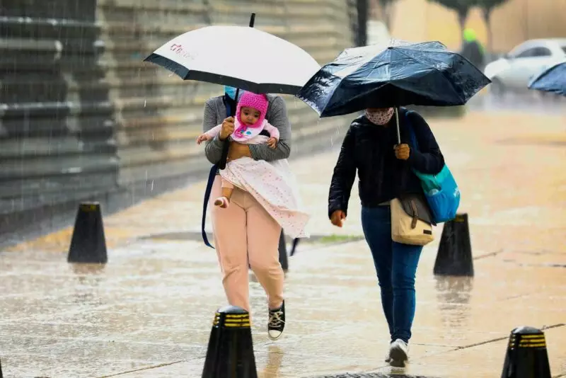 Se pronostican lluvias fuertes en al menos ocho estados este 22 de mayo