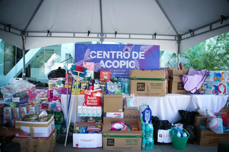 DIF Tamaulipas colecta más de 17 toneladas de ayuda para damnificados por lluvias en la frontera