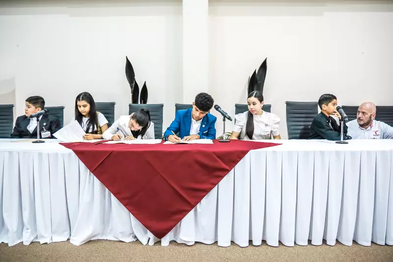 Realiza SIPINNA Primer Parlamento del Observatorio Participativo e Inclusivo de Niñas, Niños y Adolescentes en Tamaulipas