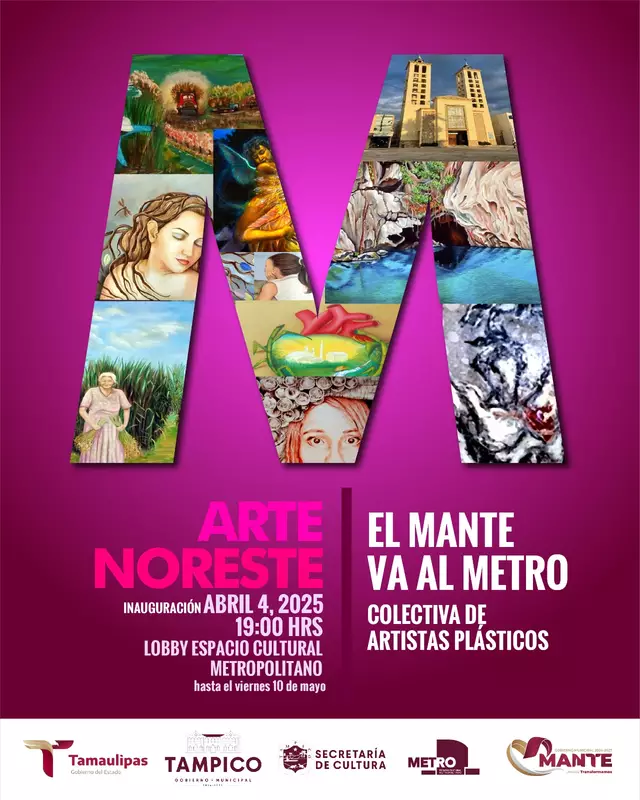 Patty Chío inaugurará «Arte Noreste El Mante va al Metro»