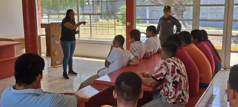 SSPT orienta a adolescentes en internamiento para prevenir enfermedades crónico degenerativas