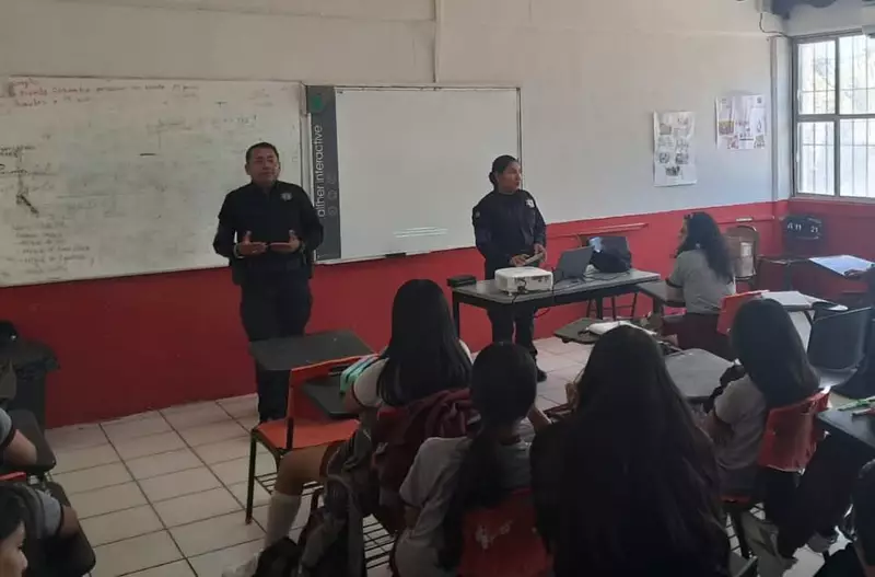 Previene Guardia Estatal de Género adicciones y acoso escolar con talleres informativos