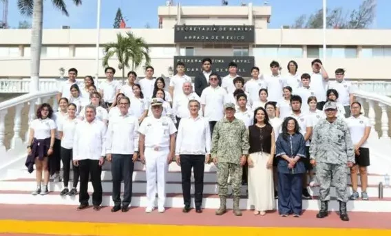 Reconoce Américo Villarreal respaldo de la Secretaría de Marina para la paz y el desarrollo de Tamaulipas