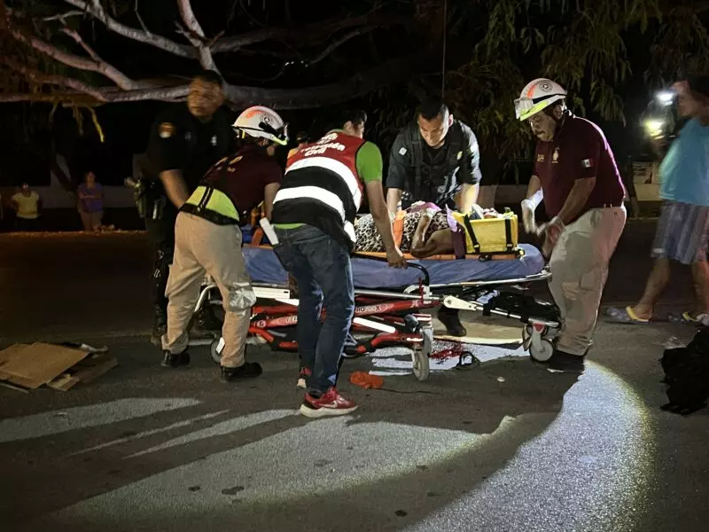 Señora fallece al ser atropellada por una motocicleta en el poblado El Limón