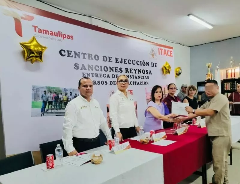 Acreditan PPLs de CEDES Reynosa habilidades laborales adquiridas