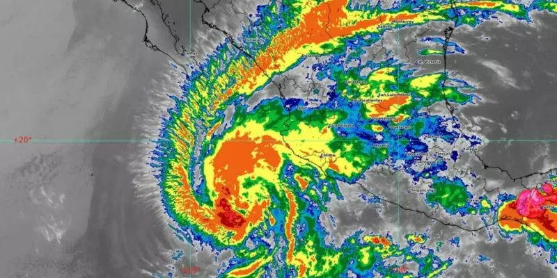 “Alvin” provocará este viernes lluvias y oleaje en el occidente de México