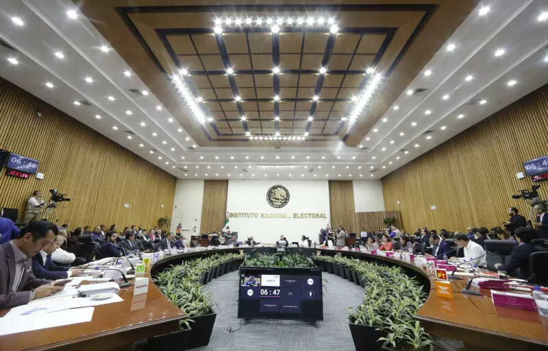 INE estima hasta 10 días para los resultados de elecciones judiciales