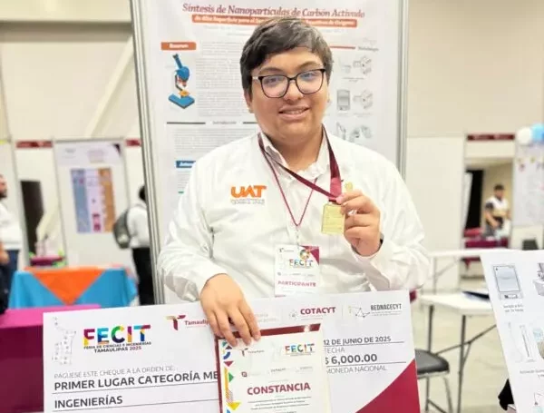 Estudiante de la UAT investiga cura contra el cáncer