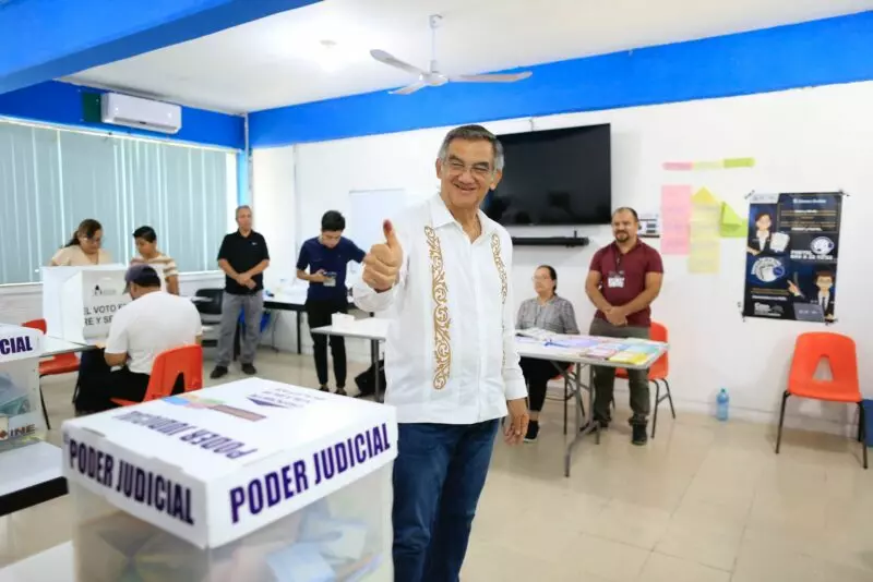 En Tamaulipas se desarrolla una jornada electoral en paz: Américo