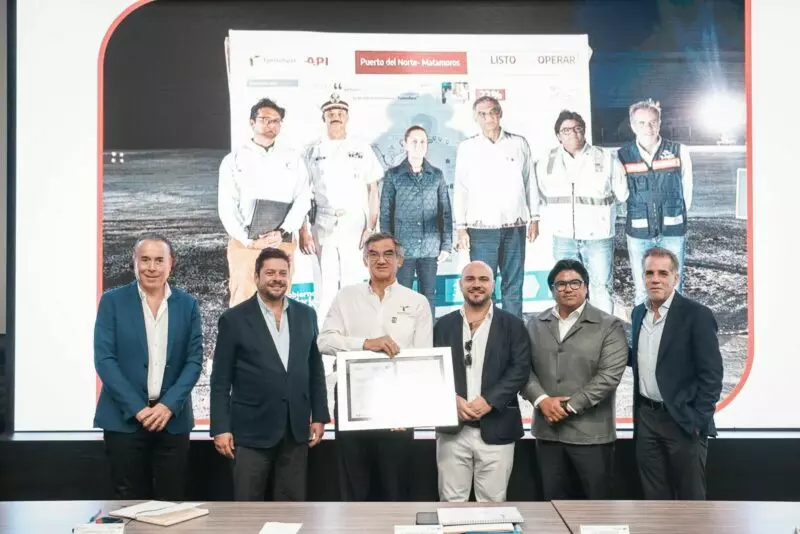 Alistan inicio de operaciones del Puerto del Norte en Matamoros