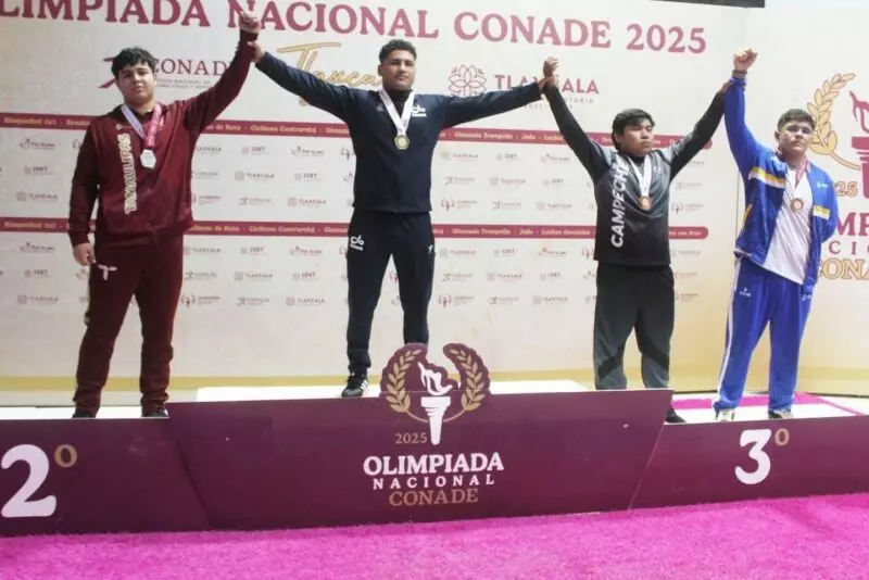 Cierra Tamaulipas con 17 medallas participación en luchas asociadas de la Olimpiada Nacional CONADE 2025