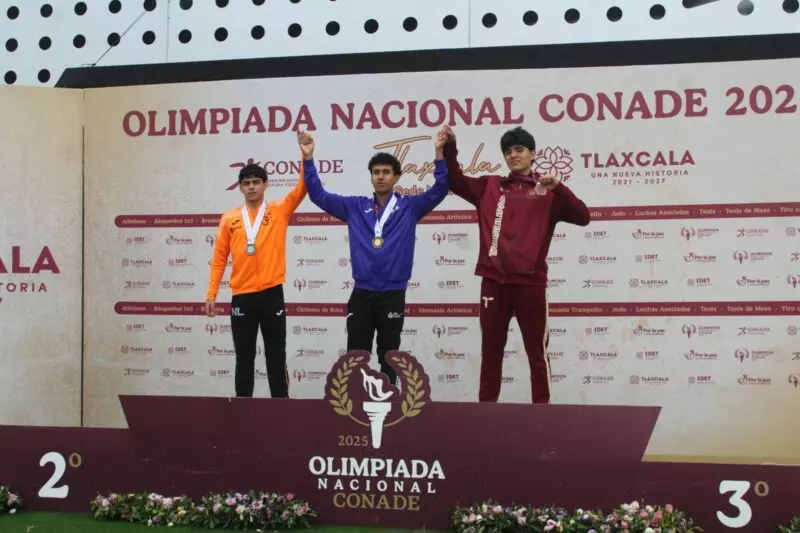 Oro y bronces para Tamaulipas en el arranque del atletismo de la Olimpiada Nacional 2025