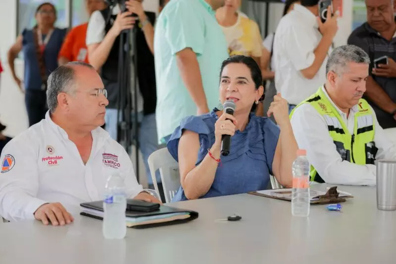 Tampico se blinda ante la tormenta tropical Barry: prevención, coordinación y refugios listos