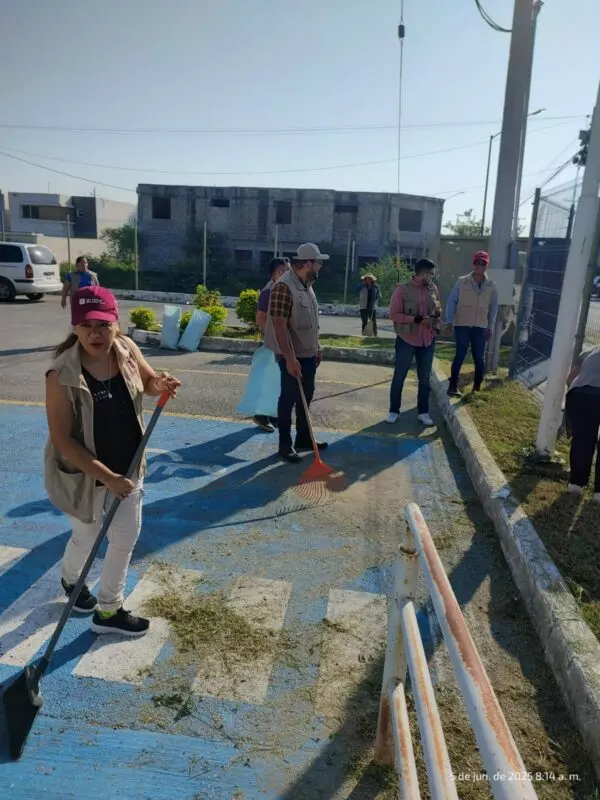 Participa SEBIEN en jornada de medio ambiente
