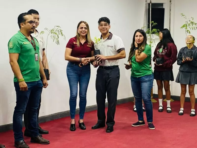 Fomentan conciencia ambiental en alumnos del CBTis 24