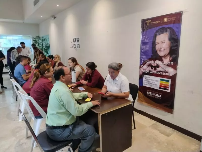 Realiza Salud tamizaje cardiovascular para fortalecer aplicación «Emergencias en Salud»