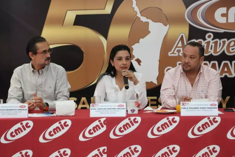 Capacita Secretaría del Trabajo a integrantes de la CMIC Tampico sobre actualizaciones en leyes laborales