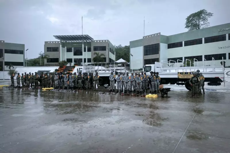 Despliegan fuerza de tarea de más de 32 mil elementos ante “Erick”