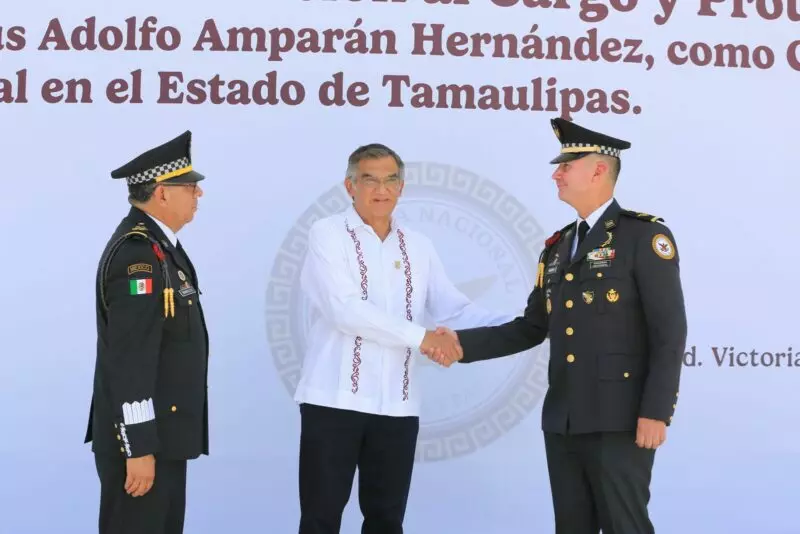 Guardia Nacional, determinante para mantener la gobernabilidad y la paz en Tamaulipas: Gobernador
