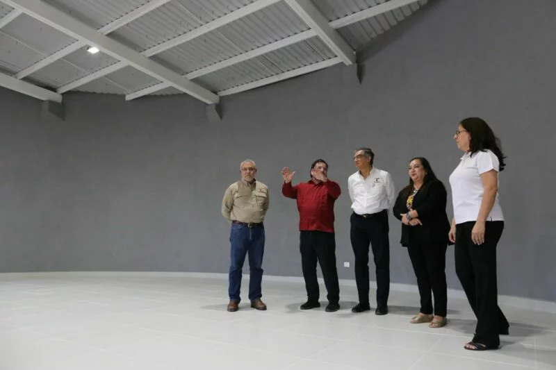 Supervisa Américo obras de infraestructura deportiva