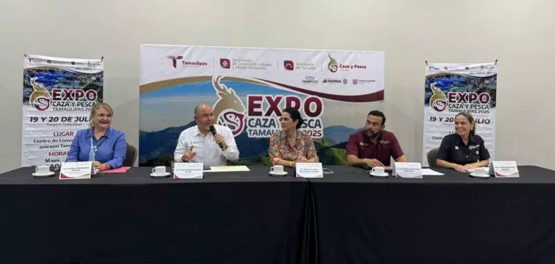 Consolida Tamaulipas modelo sustentable con Expo de Caza y Pesca en Tampico