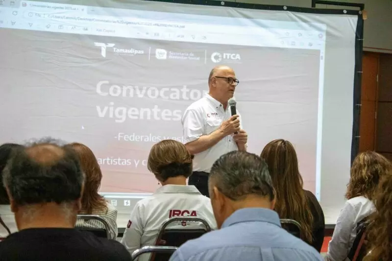 Da a conocer ITCA a las y los seleccionados en Tamaulipas del Programa de Estímulos a la Creación y Desarrollo Artístico (PECDA 2025)