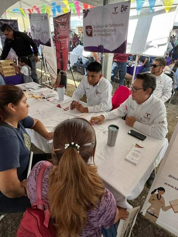 Brinda Instituto de Defensoría Pública de Tamaulipas más de 15 mil atenciones durante el primer semestre de 2025