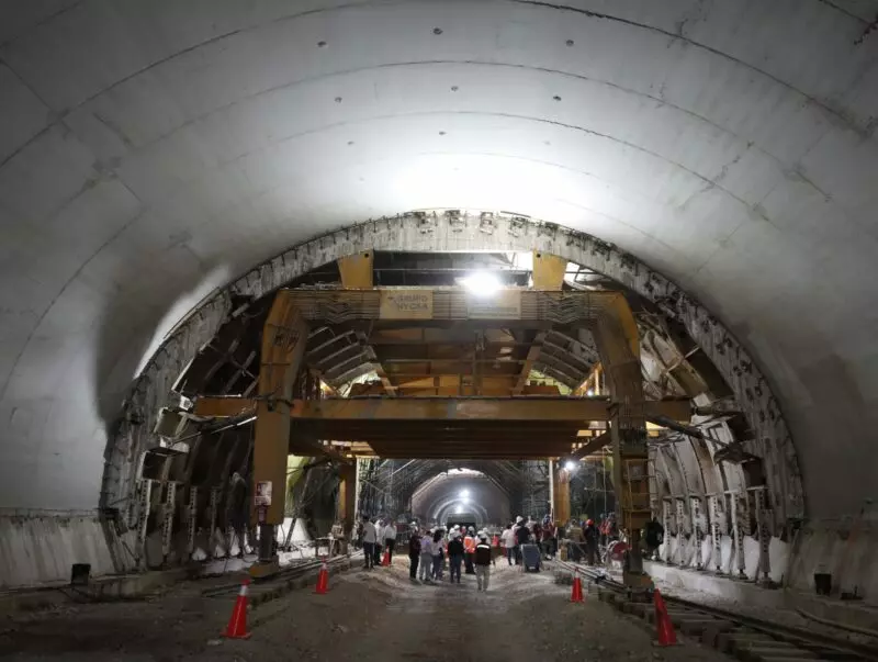 Filtraciones en el túnel de la MOT ocurren en áreas sin revestimiento de concreto y están bajo control