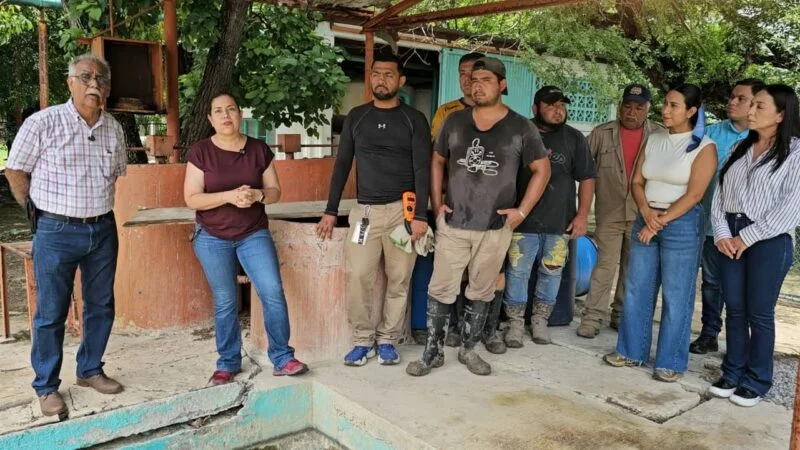 Trabaja la Comapa en mejorar servicio de agua a ejidos cañeros