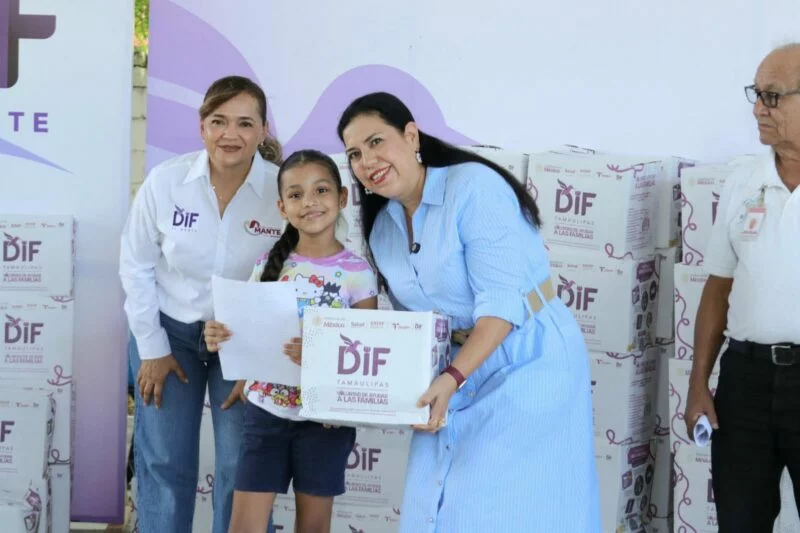 Brinda Patty Chío apoyo a familias vulnerables
