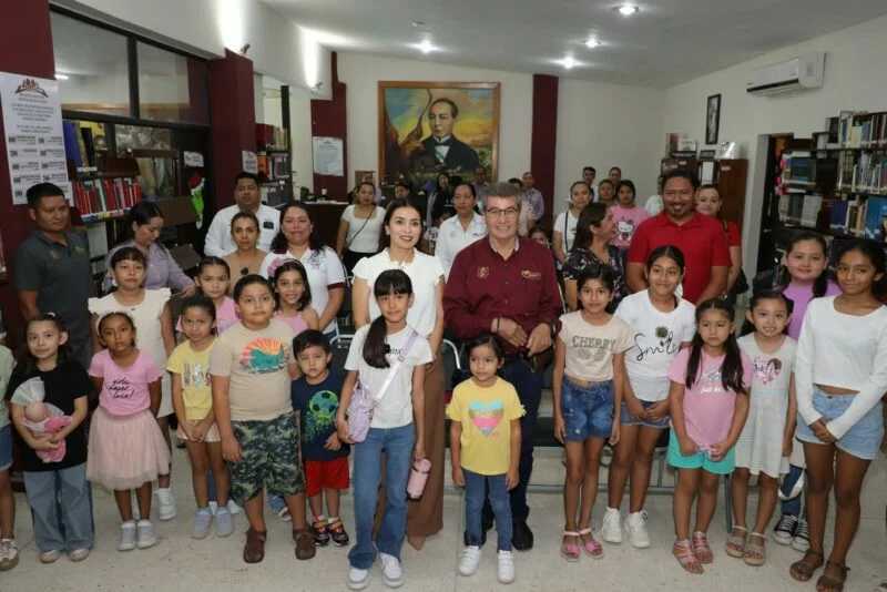 Fomenta Patty Chío, hábito de la lectura