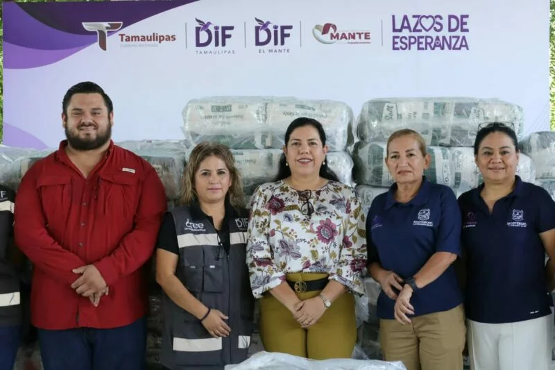 Apapacha DIF Tamaulipas a población vulnerable en El Mante