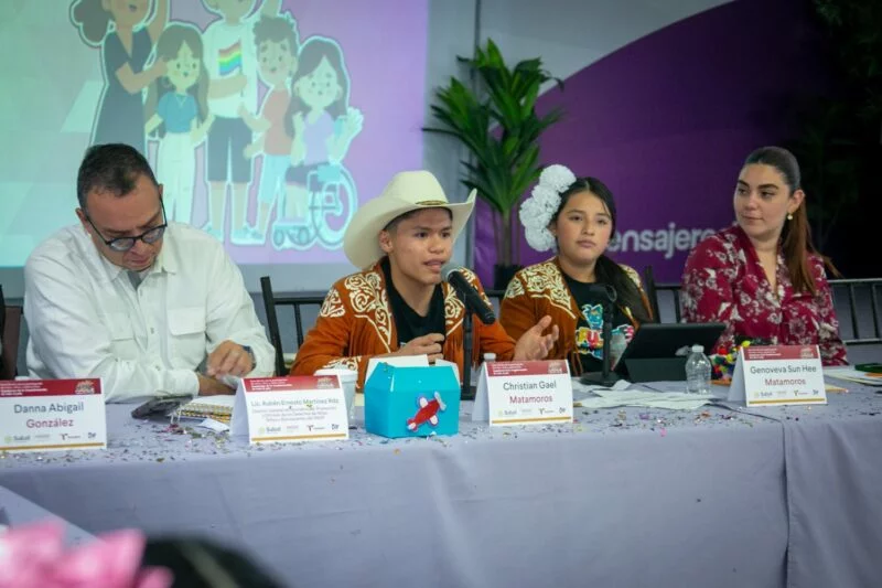 Reconoce DIF Nacional a la Red de Niñas, Niños y Adolescentes Impulsores de la Transformación del DIF Tamaulipas