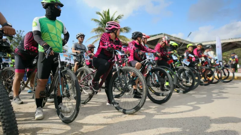 Más de 1500 jóvenes de todo Tamaulipas participan en la Jornada Nacional Rodada por la Paz y Contra las Adicciones
