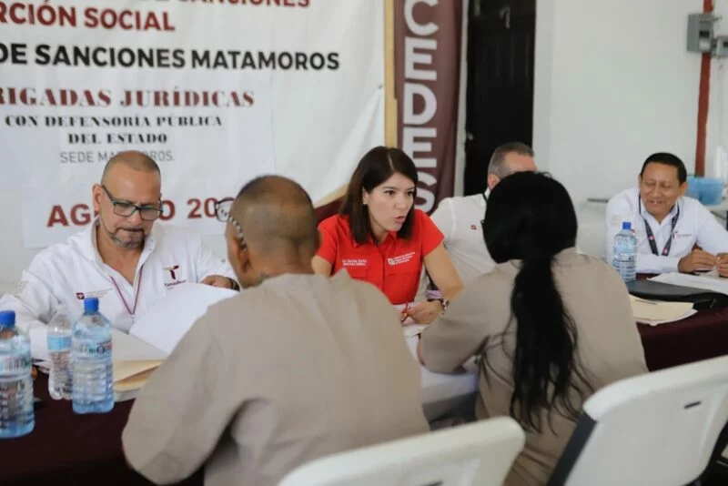 Refuerza Instituto de Defensoría Pública de Tamaulipas  presencia en CEDES Matamoros con jornada de atención jurídica integral 